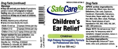 Image Description (Childrens Ear Relied)